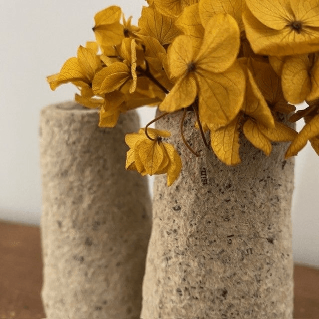 Mini vases coniques Granit 