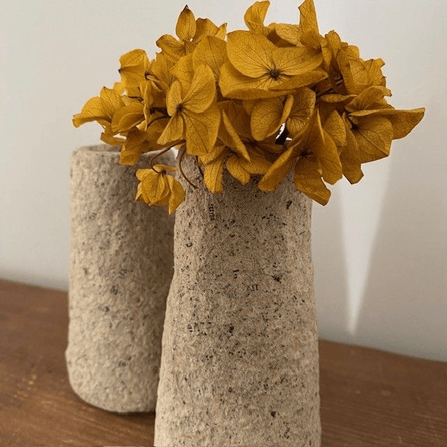 Mini vases coniques Granit 
