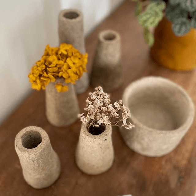 Vases coniques 