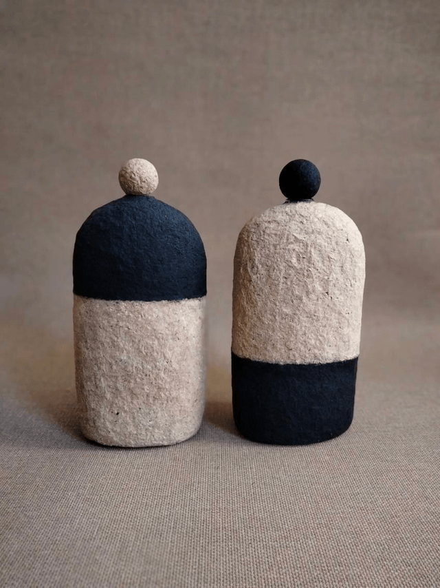 Duo flacons décoratifs 