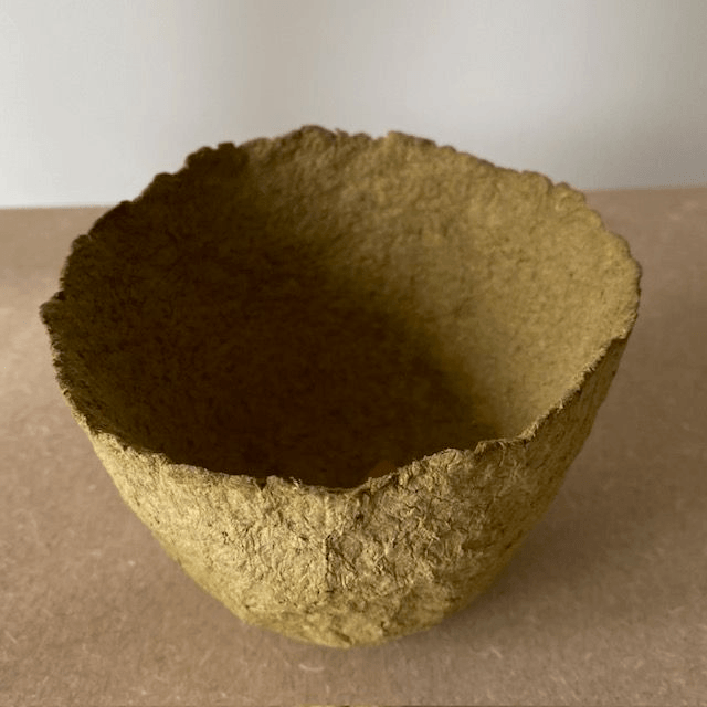 Bol haut en papier mâché Vert 
