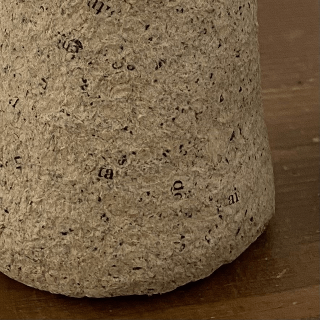 Mini vases coniques Granit 