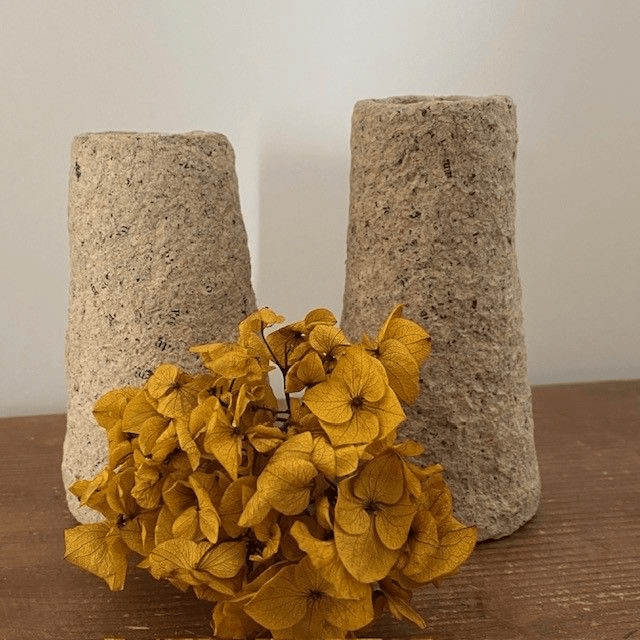 Mini vases coniques Granit 