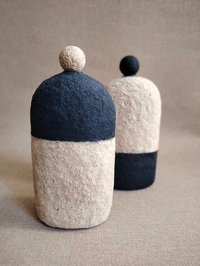 Duo flacons décoratifs 